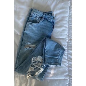 Curve love high rise skinny jeans